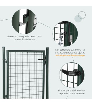 Puerta Verja de Jardín
