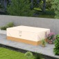 Funda Protectora para Muebles de Jardín 275x208x78 Tela Oxford 600D Impermeable Cubierta para Sofás Mesas Exterior con 4 Ventila
