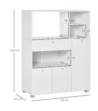 Aparador Auxiliar para Microondas