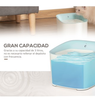Fuente de Agua para Gatos
