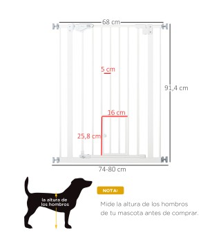 Barrera de Seguridad de Perros