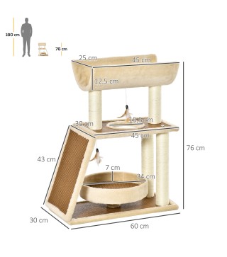 Árbol Rascador para Gatos