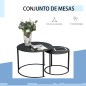 Juego de 2 Mesas Auxiliares Juego de 2 Mesas Auxiliares