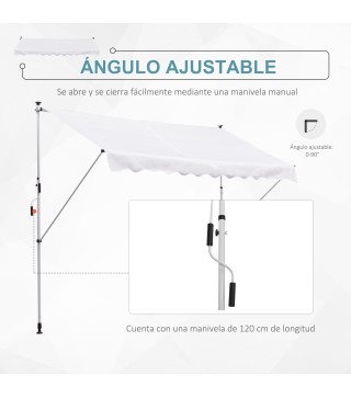 Toldo Manual Retráctil