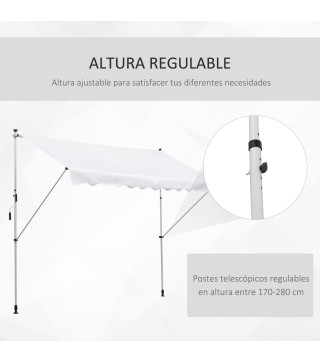 Toldo Manual Retráctil