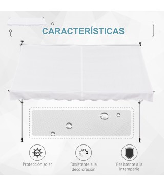 Toldo Manual Retráctil