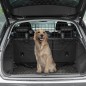 Barrera Protectora de Coche para Perros para Vehículo Universal Barrera Protectora Metálica Extensible para Asientos Traseros Ma