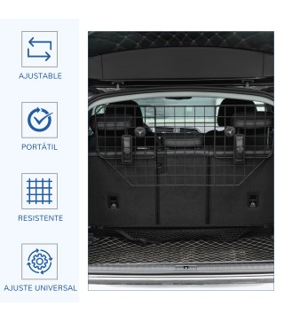 Rejilla de Seguridad de Coche para Perros
