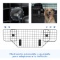 Barrera Protectora de Coche para Perros para Vehículo Universal Barrera Protectora Metálica Extensible para Asientos Traseros Ma