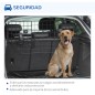 Barrera Protectora de Coche para Perros para Vehículo Universal Barrera Protectora Metálica Extensible para Asientos Traseros Ma