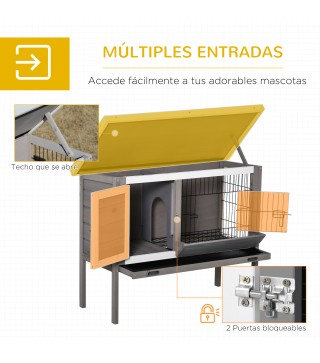 Conejera de Madera