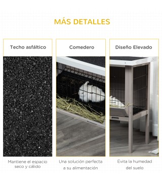 Conejera de Madera