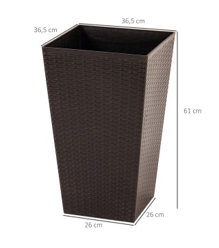 Conjunto de 3 Macetas