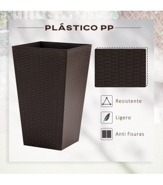 Conjunto de 3 Macetas