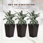 Conjunto de 3 Macetas Conjunto de 3 Macetas