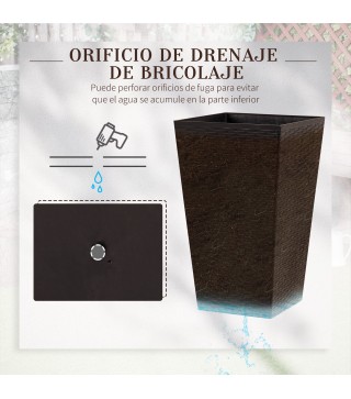 Conjunto de 3 Macetas