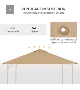 Techo de Repuesto para Cenador