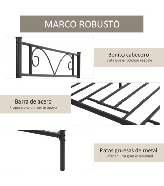 Marco de Cama Individual