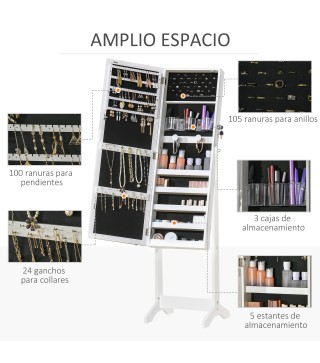 Espejo Joyero de Pie