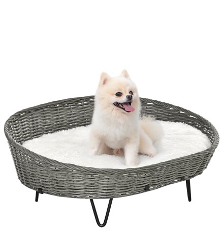 Cama para Perros de Mimbre
