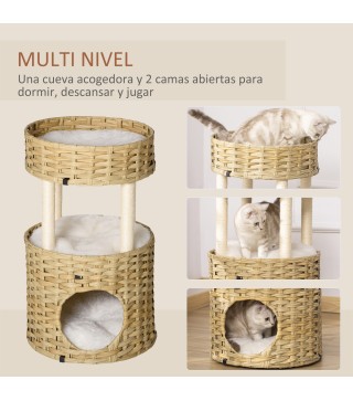 Árbol para Gatos de Ratán