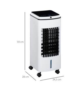 Enfriador de Aire con Ruedas