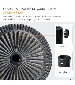 Base para Sombrilla