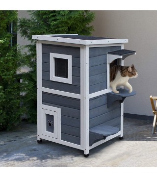 Caseta para Gatos Exterior