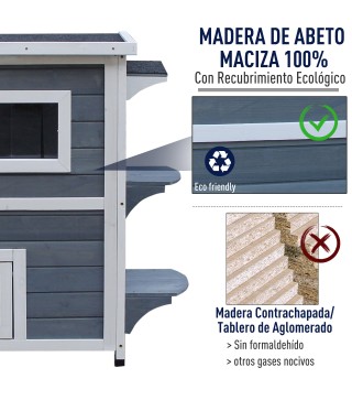 Caseta para Gatos Exterior