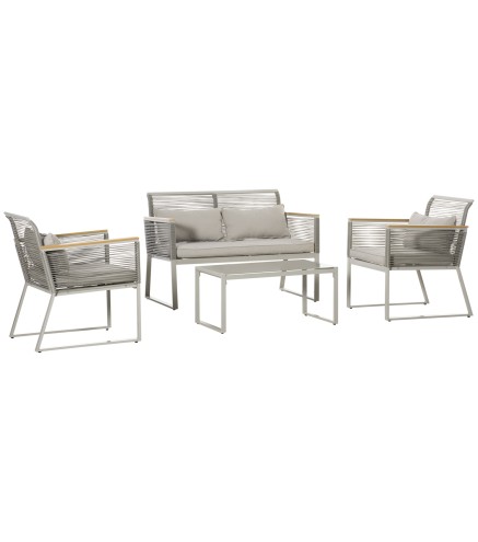 Conjunto de Muebles de Ratán