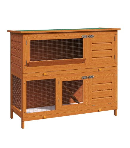 Conejera de Madera Exterior