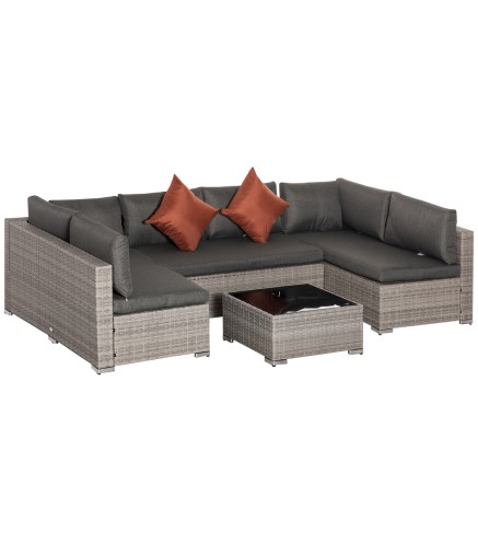 Conjunto de Muebles de Ratán