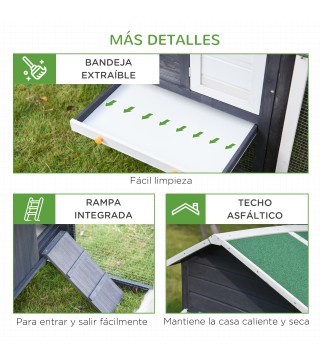 Gallinero de Madera