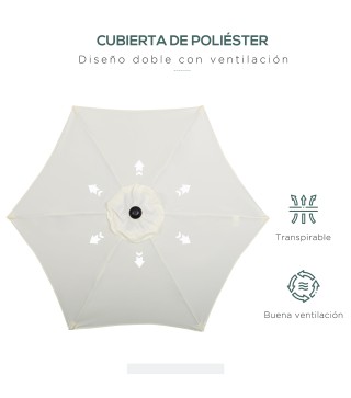 Sombrilla de Jardín
