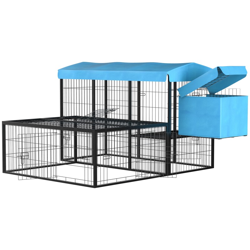 Jaula para Gallinas de Acero Jaula para Gallinas de Acero