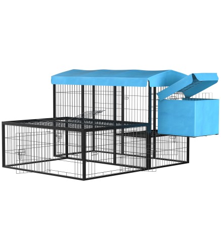 Jaula para Gallinas de Acero