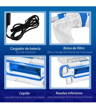 Aspirador Limpiafondos para Piscina
