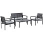 Conjunto de Jardín de 4 Piezas Conjunto de Jardín de 4 Piezas