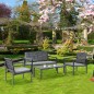 Conjunto de Jardín de 4 Piezas Conjunto de Jardín de 4 Piezas