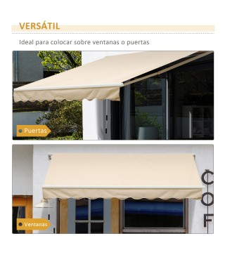 Toldo Manual Retráctil