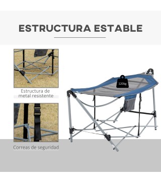 Hamaca con Soporte Plegable