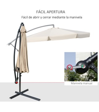 Sombrilla Excéntrica