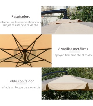 Sombrilla Excéntrica