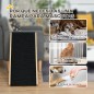 Rampa Plegable para Perros y Gatos de Madera con Altura Ajustable de 4 Niveles y Alfombra Antideslizante Escaleras de Mascotas p