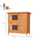 Conejera de Madera Exterior