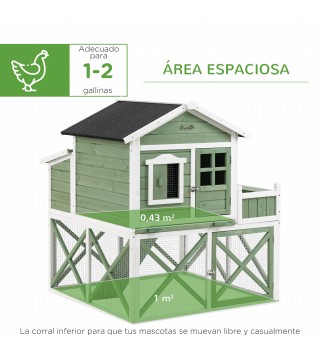 Gallinero de Madera