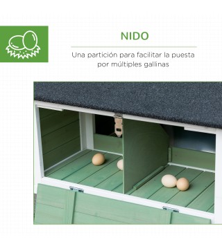 Gallinero de Madera