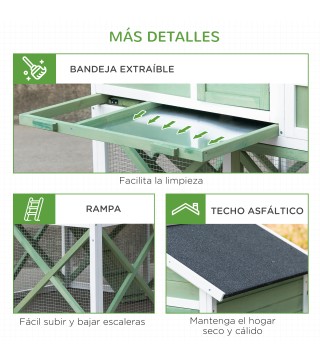 Gallinero de Madera