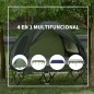 Cama Doble de Camping con Tienda Cama Doble de Camping con Tienda