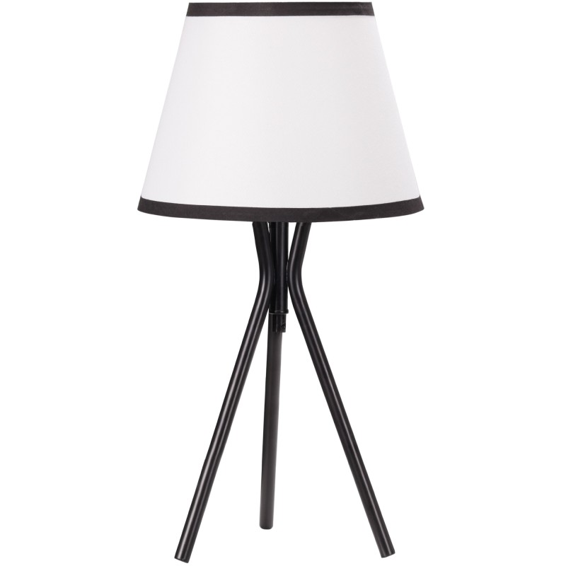Lámpara de Mesa con Trípode de Metal Lámpara de Escritorio con Pantalla de Tela y Casquillo E27 Máx. 40W Estilo Moderno para Dor Lámpara de Mesa con Trípode de Metal Lámpara de Escritorio con Pantalla de Tela y Casquillo E27 Máx. 40W Estilo Moderno para Dor